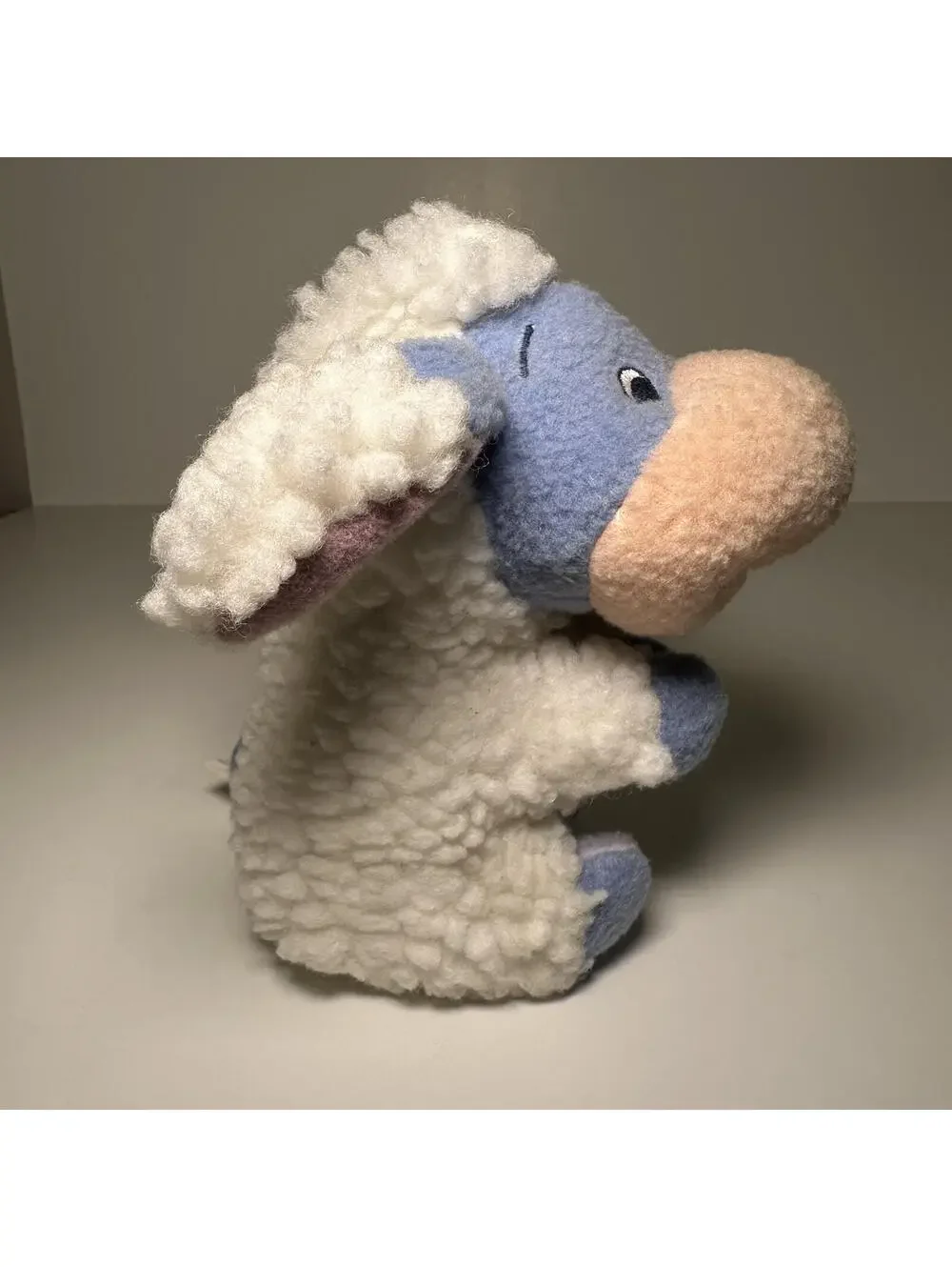 NWT Vintage Y2K Fisher Price 2002 Disney Baby Springtime Eeyore Lamb Mini Plush